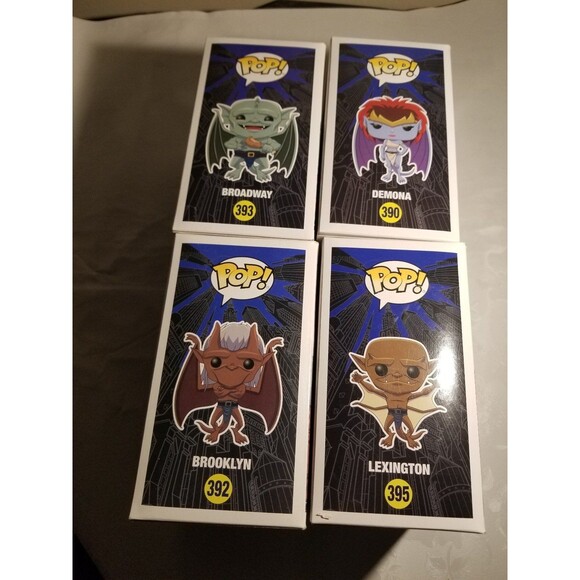 Gargoyles Lot Of 4 Demona, Brooklyn ,Lex, Broadway 

Rare - Picture 4 of 5